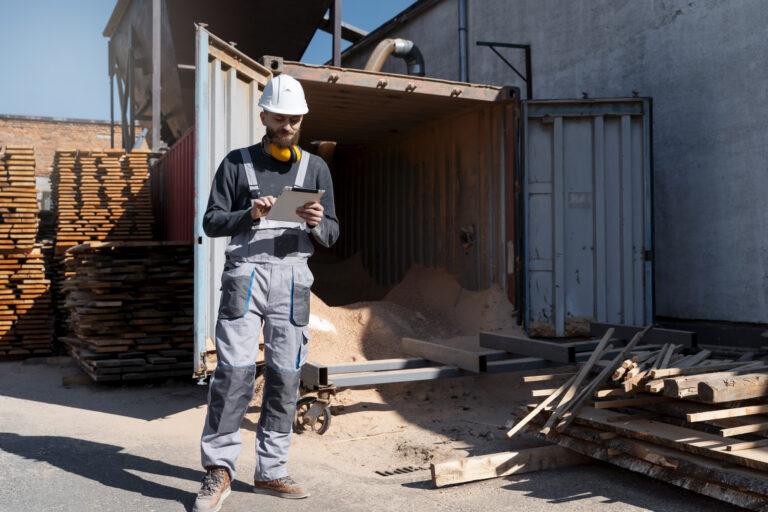 man-working-mdf-boards-warehouse